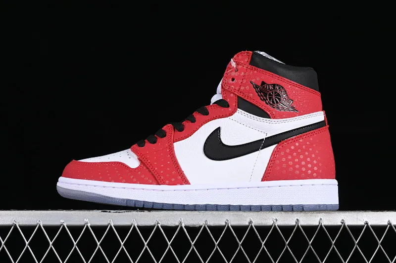 All categories Air Jordan Jordan series basketball shoes Air Jordan 1 High Air Jordan 1 Retro High "Chicago Crystal" AJ1 Joe 1 New Chicago Spider-Man 555088-602